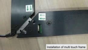 Infrared Multi Touch Screen