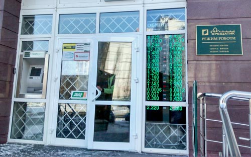 Табло обмен валют